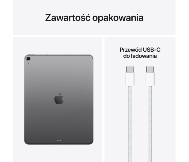 APPLE iPad Air 13" M4 128GB 5G gwiezdna szarość - 1505900 - zdjęcie 10